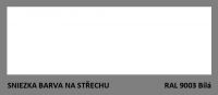 BARVA NA STŘECHU - vzorník - RAL 9003 Bílá