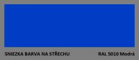 BARVA NA STŘECHU - vzorník - RAL 5010 modrá