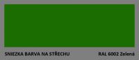 BARVA NA STŘECHU - vzorník - RAL 6002 zelená