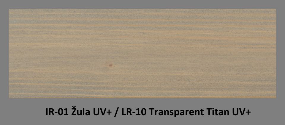IR-01 Zula UV+ & LR-10 Transparent Titan UV+