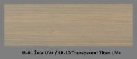 PLUS Impregnační olej IR-01 Žula & lazura LR-10 Transparent Titan UV+