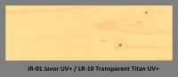 PLUS Impregnační olej IR-01 Javor UV+ & lazura LR-10 Transparent Titan UV+