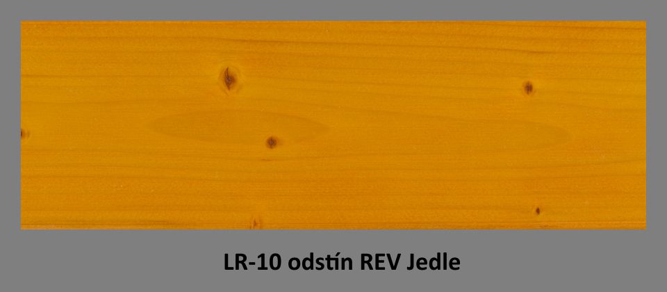 FOTO olejová lazura PLUS UV LR-10 v odstínu REV Jedle