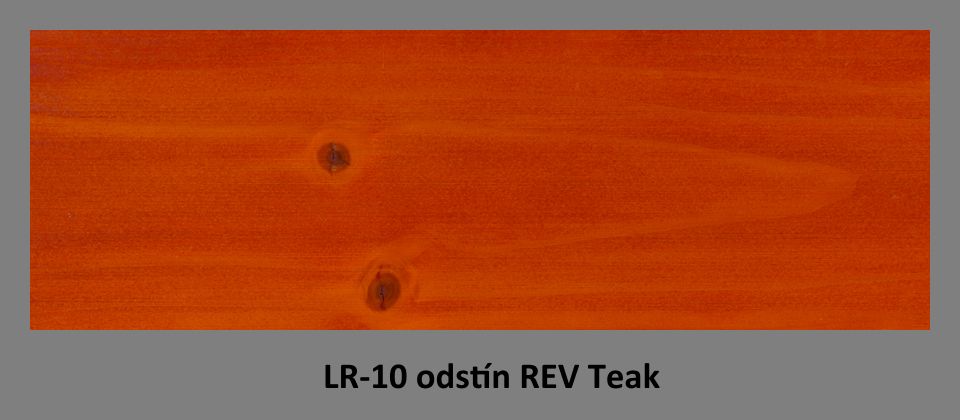 FOTO olejová lazura PLUS UV LR-10 v odstínu REV TEAK
