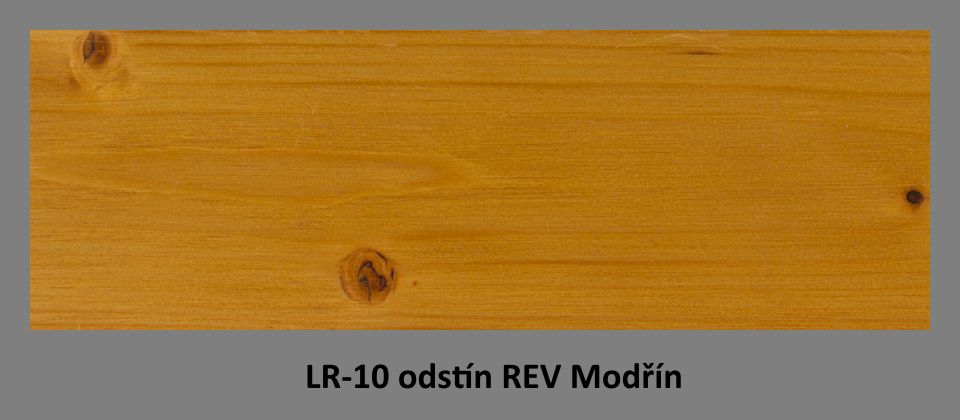 PLUS UV penetrační lazura LR-10 - REV Modřín