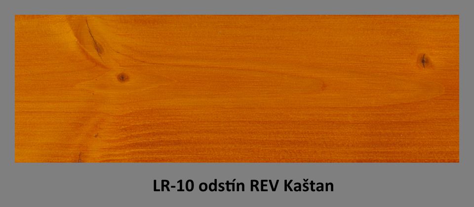 PLUS UV penetrační lazura LR-10 - odstín REV Kaštan