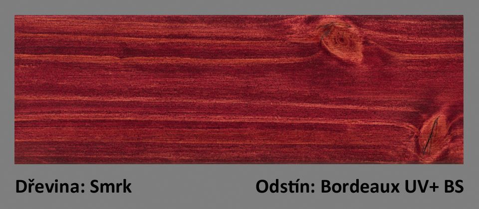 BSP napouštěcí olej - odstín: Bordeaux UV+ BS