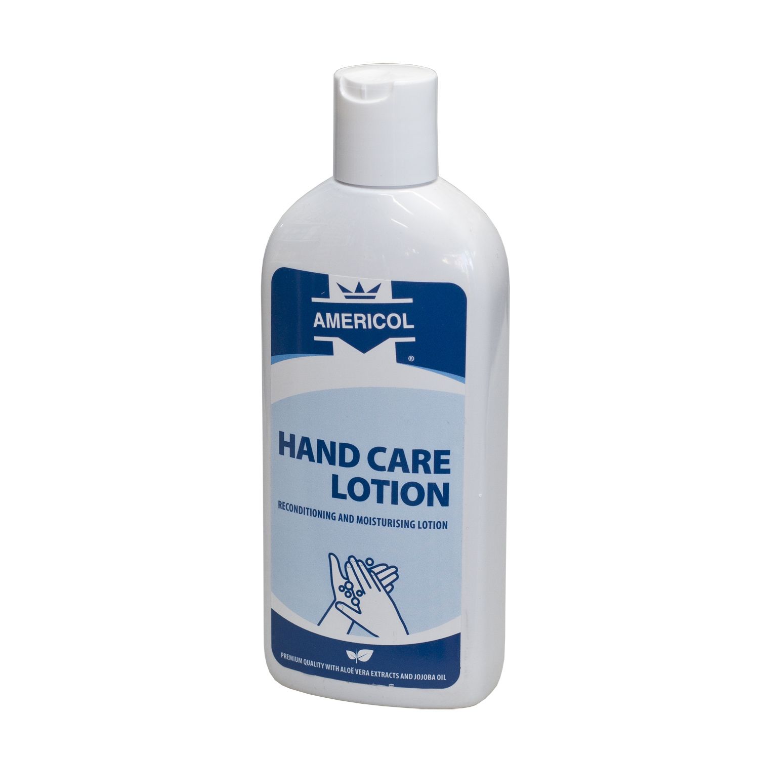 Americol-Hand-Care-Lotion (250ml) - zklidňující krém na ruce - Promašťující a hydratační krém po použití čistících a odmašťovacích prostředků na ruce