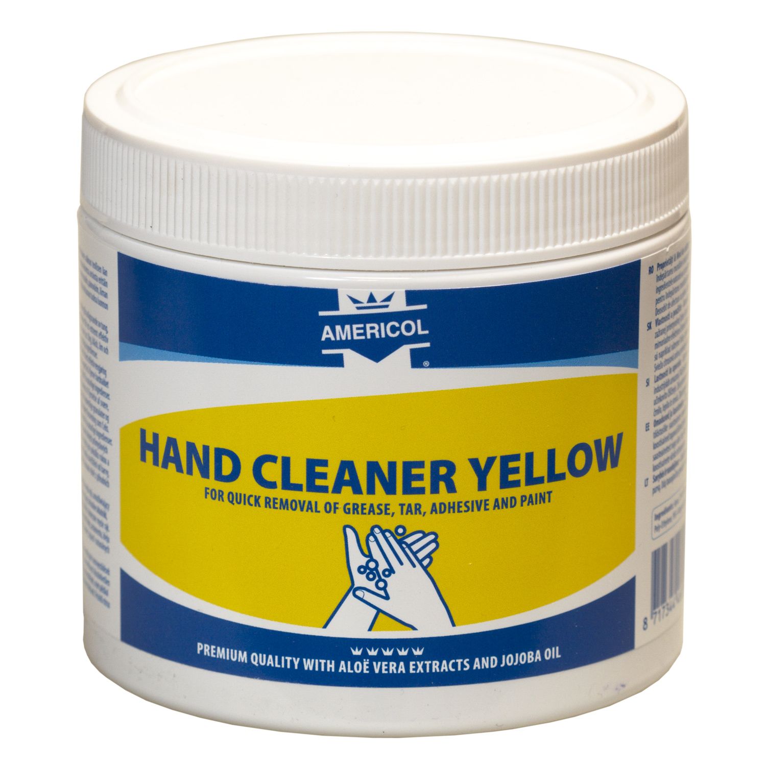 AMERICOL Hand Cleaner Yellow (600ml) pohotovostní balení