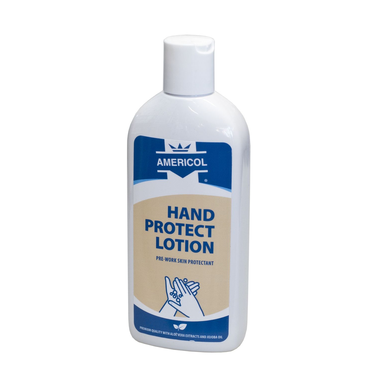 AMERICOL Hand Protect Lotion (250ml) - Ochranný krém na ruce, který brání hloubkovému ušpinění pokožky. Následné mytí je pak mnohem snadnější