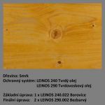 Vzorník LEINOS 240 - varianta 022 Borovice