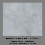 MAGNAT STYLE - Perlový štuk (Pyrit) vzor barevnosti