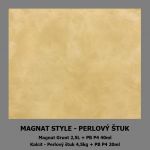MAGNAT STYLE - Perlový štuk (Kalcit) vzor barevnosti