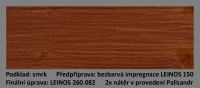 LEINOS olejová lazura na dřevo 260.082 Palisander