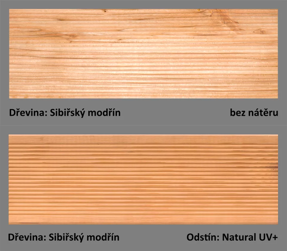 PLUS UV terasový olej T-60 - odstín Natural UV+