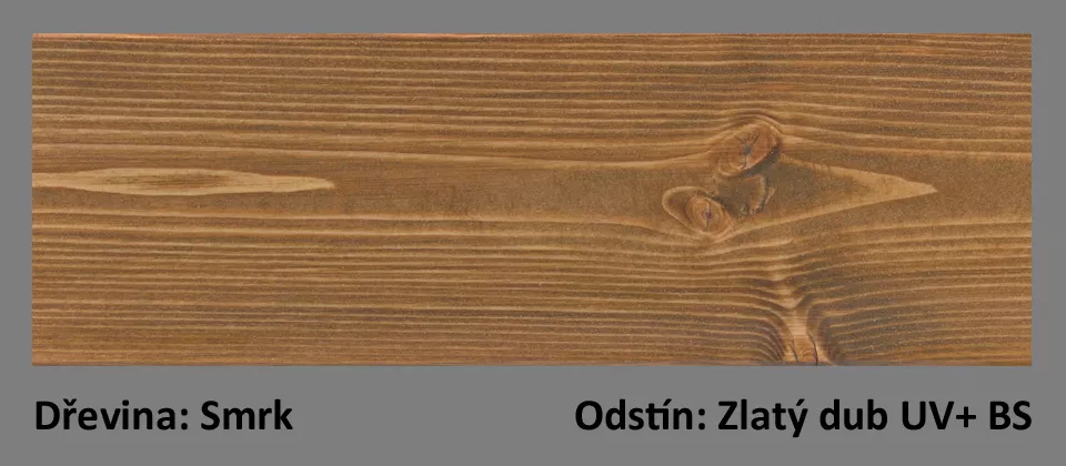 BSP napouštěcí olej - odstín: Zlatý dub UV+ BS