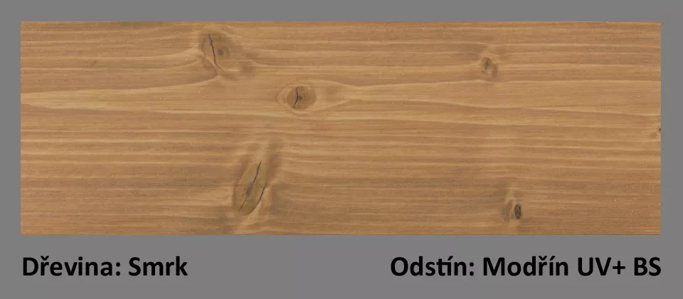 BSP napouštěcí olej - odstín: Modřín UV+ BS