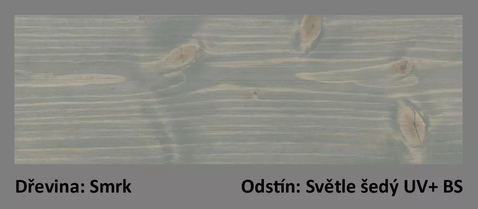 BSP napouštěcí olej - odstín: Světle šedý UV+ BS