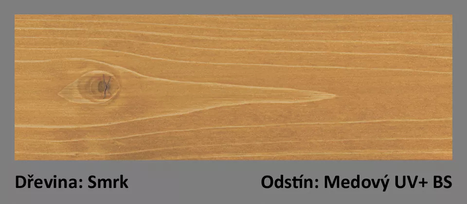 BSP napouštěcí olej - odstín: Medový UV+ BS