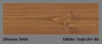 BSP napouštěcí olej - odstín: Teak UV+ BS