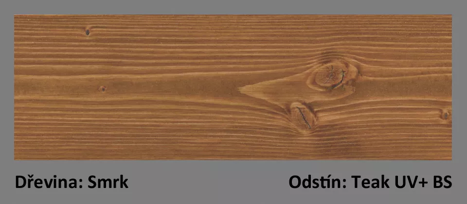 BSP napouštěcí olej - odstín: Teak UV+ BS