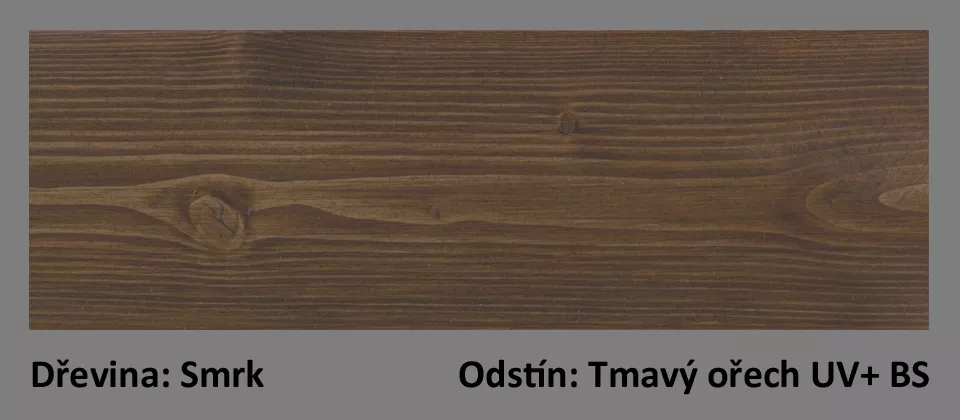 BSP napouštěcí olej - odstín: Tmavý ořech UV+ BS