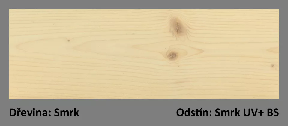 BSP napouštěcí olej - odstín: Smrk UV+ BS