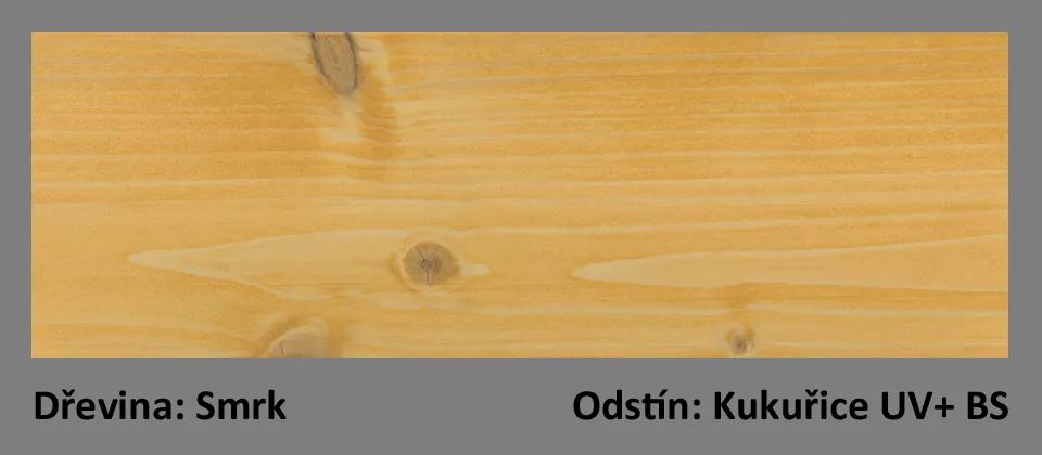 BSP napouštěcí olej - odstín: Kukuřice UV+ BS