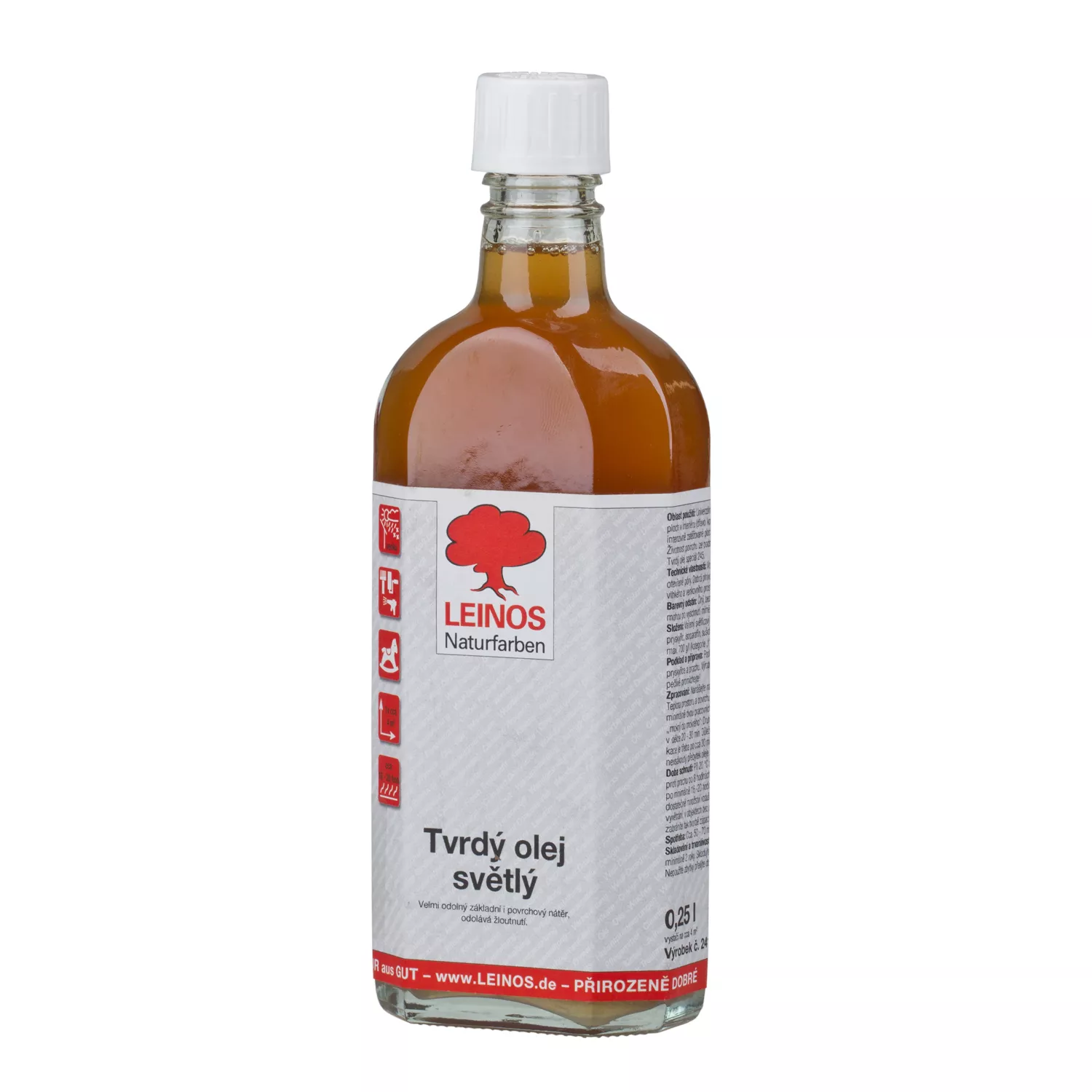 LEINOS Tvrdý olej světlý 241 (250ml)