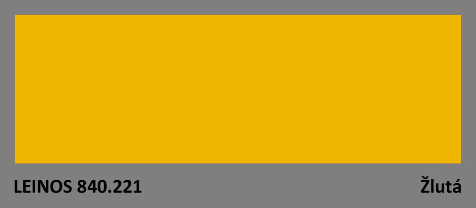 LEINOS 840 - 221 Žlutá
