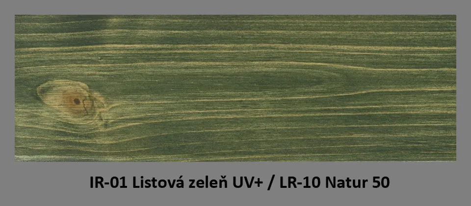IR-01 Listová zeleň UV+ / LR-1 NATUR 50