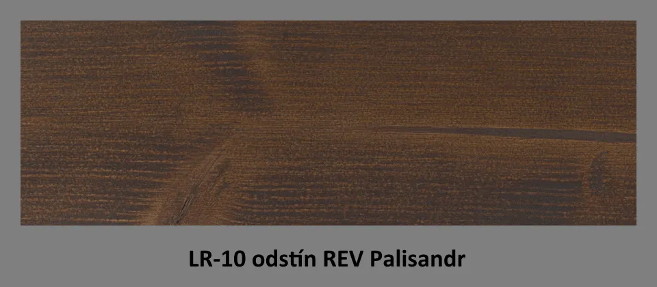 Revitalizační olejová lazura-LR-10-REV-Palisandr