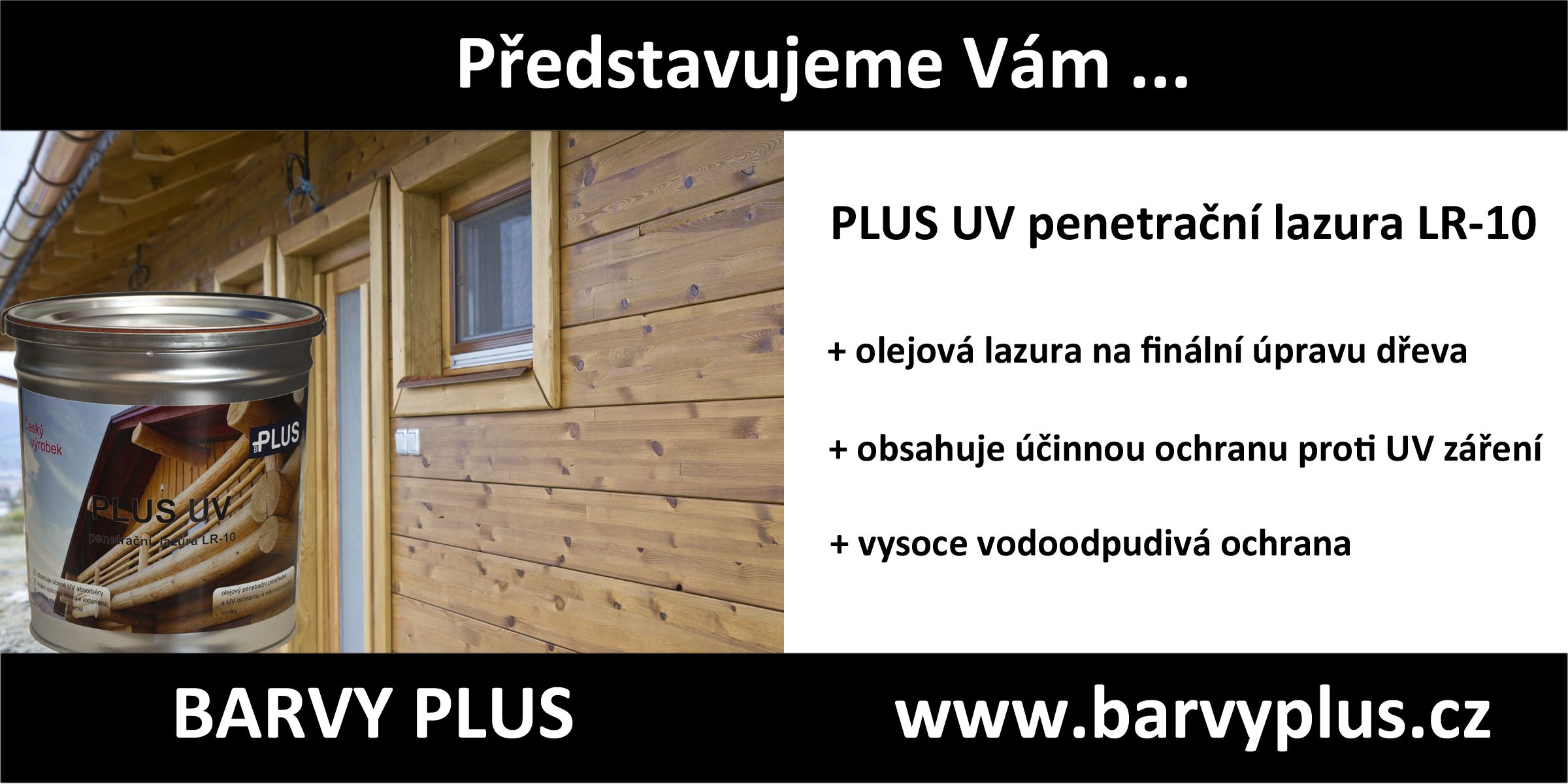 Systém PLUS IR-01 & PLUS LR-10 skvělá volba pro dřevostavby
